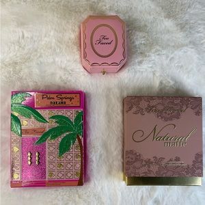 Too Faced Bundle. Two Palettes and a Highlighter